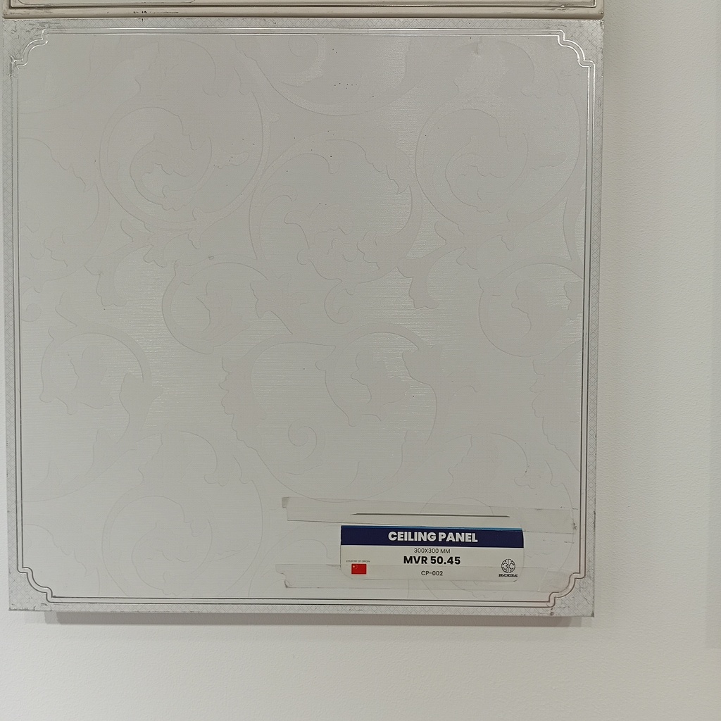 CEILING PANEL   CP-002   300*300 mm
Box Code: CP-W-01