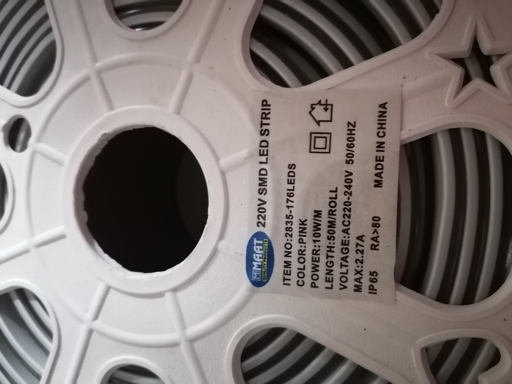 LED ROLL  PINK  PRO 2835 
BLACK 176PCS 2LINE
Z001317/2835-PINK