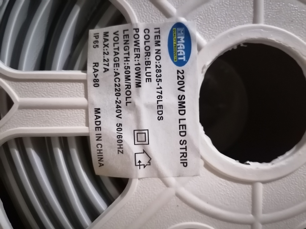 LED ROLL BLUE PRO 2835 
BLACK 176PCS 2LINE
Z001316/2835-BLUE