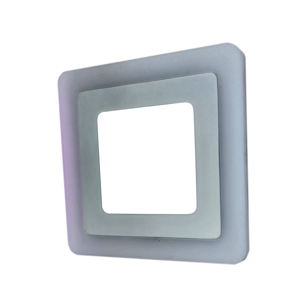LED SQUARE PANEL LIGHT WHITE +BLUE 9W 
PS2309 PS 89
LSP-002