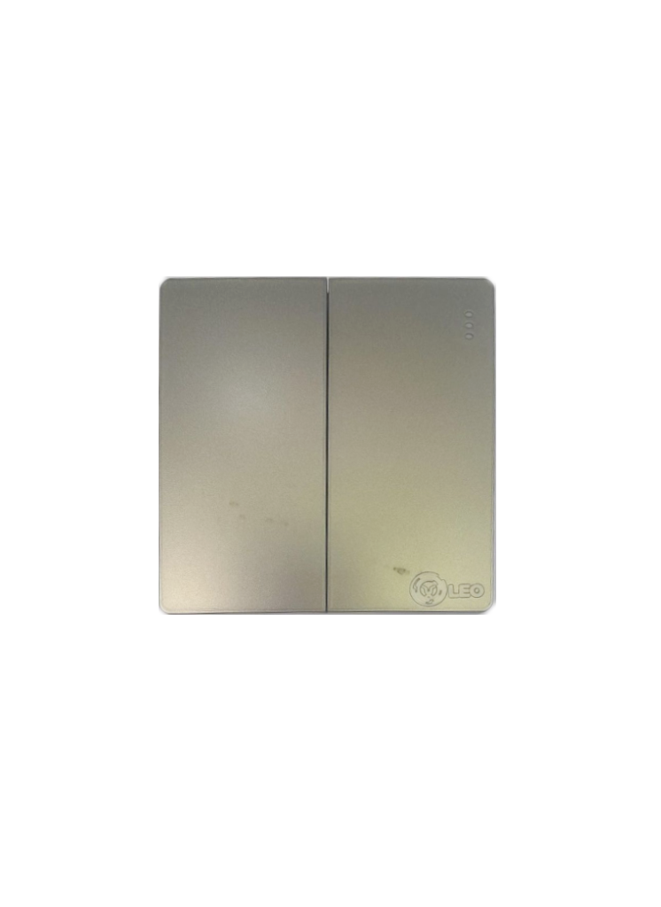 Switch - 2gang 2way D2004 86x86mm 16A250V