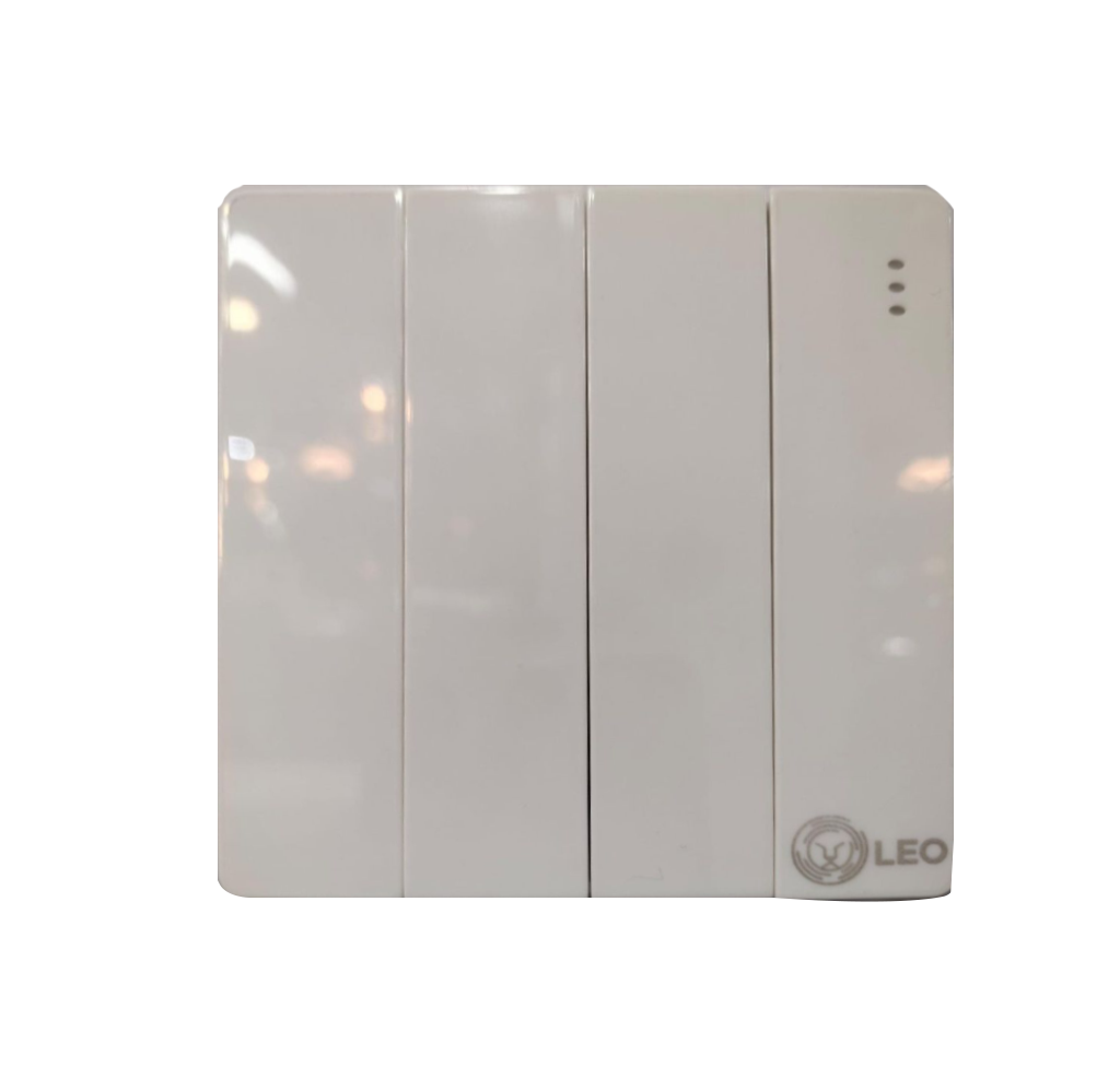 Switch - 4gang 2way D1008 86x86mm 16A250V