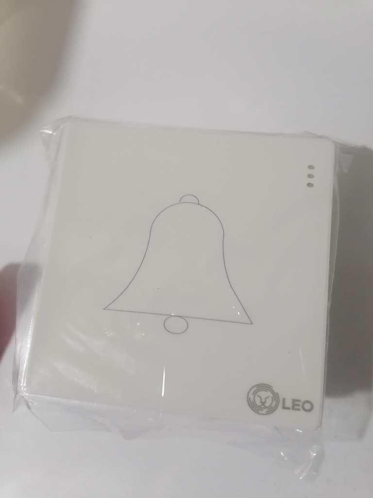 Switch - Door bell switch D1001D, 86x86mm 16A250V