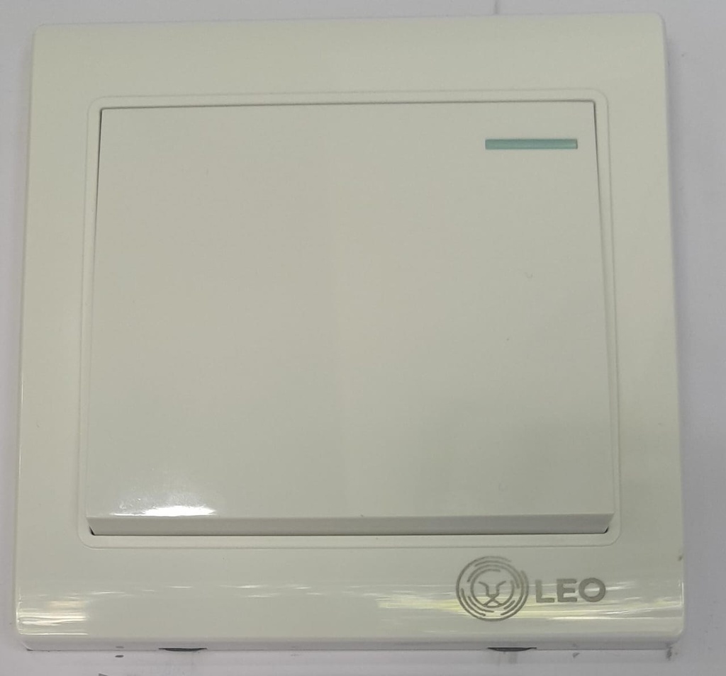 Switch - gang 1way pure white color LK4001
86x86mm 10A250V
