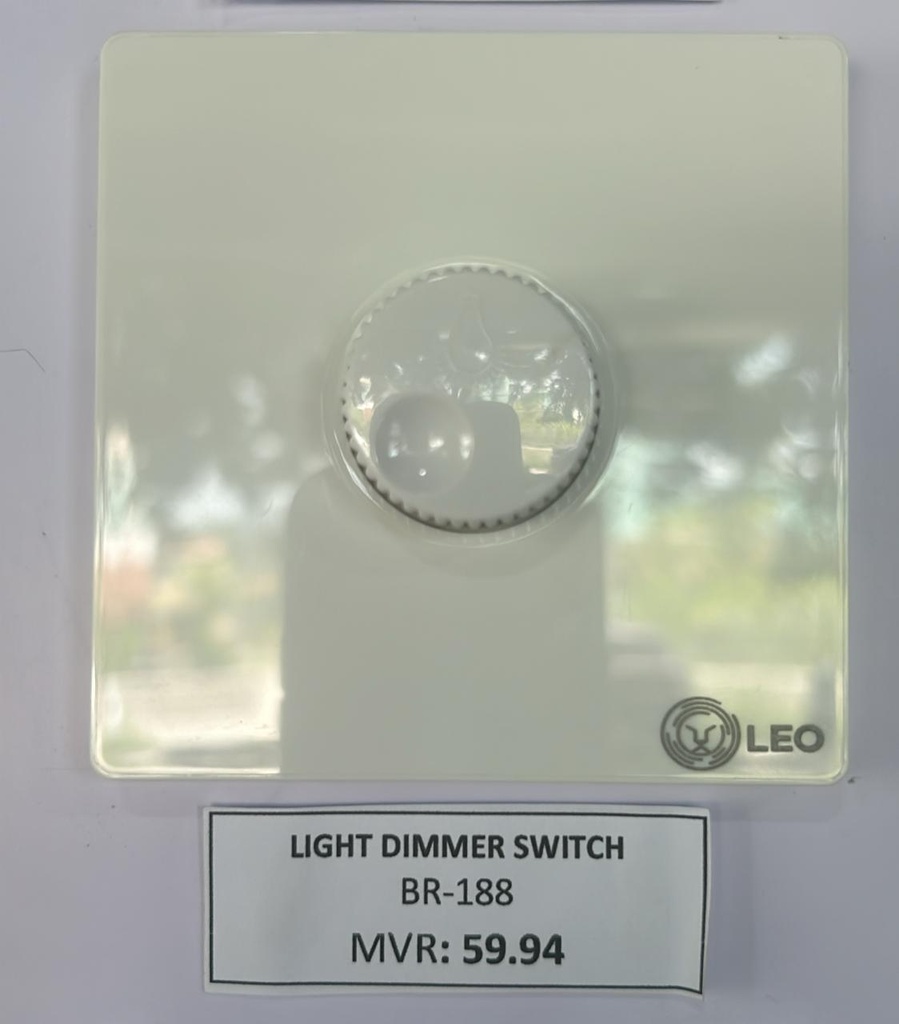 Switch - light dimmer switch D1033 86x86mm