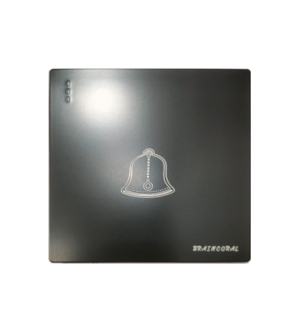 Switch -Door Bell LK4001D 86x86mm 10A250V, Black