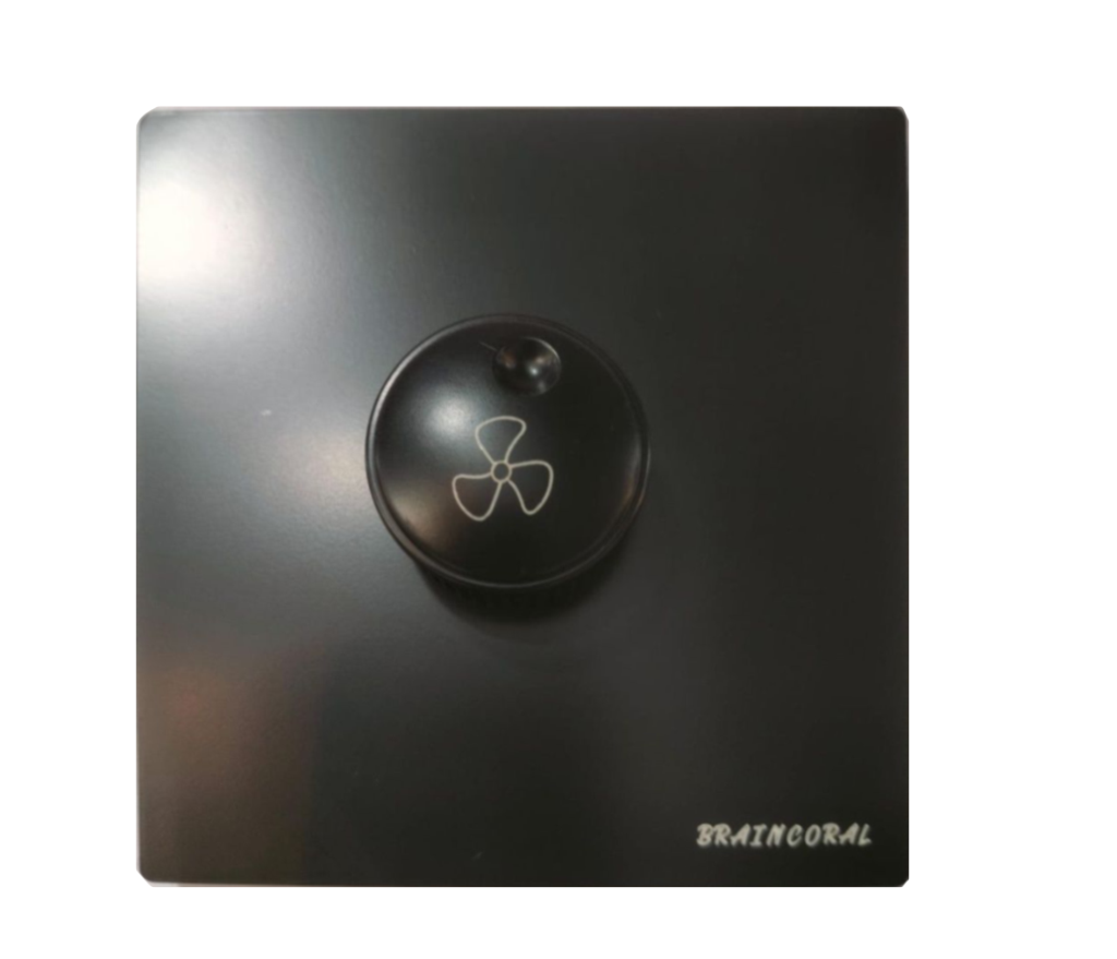 Switch -Fan Speed Control, 300W,  LK4032  86x86mm, Black