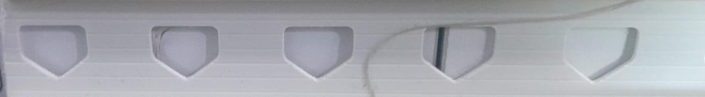 PVC Corner Trim 0.8 x 200cm, Cream