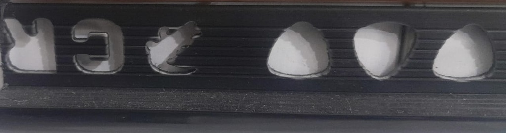 PVC Corner Trim 1.0 x 200cm, Lignite Black