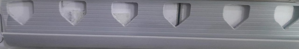 PVC Trim 8mm x 2m, Dark Gray