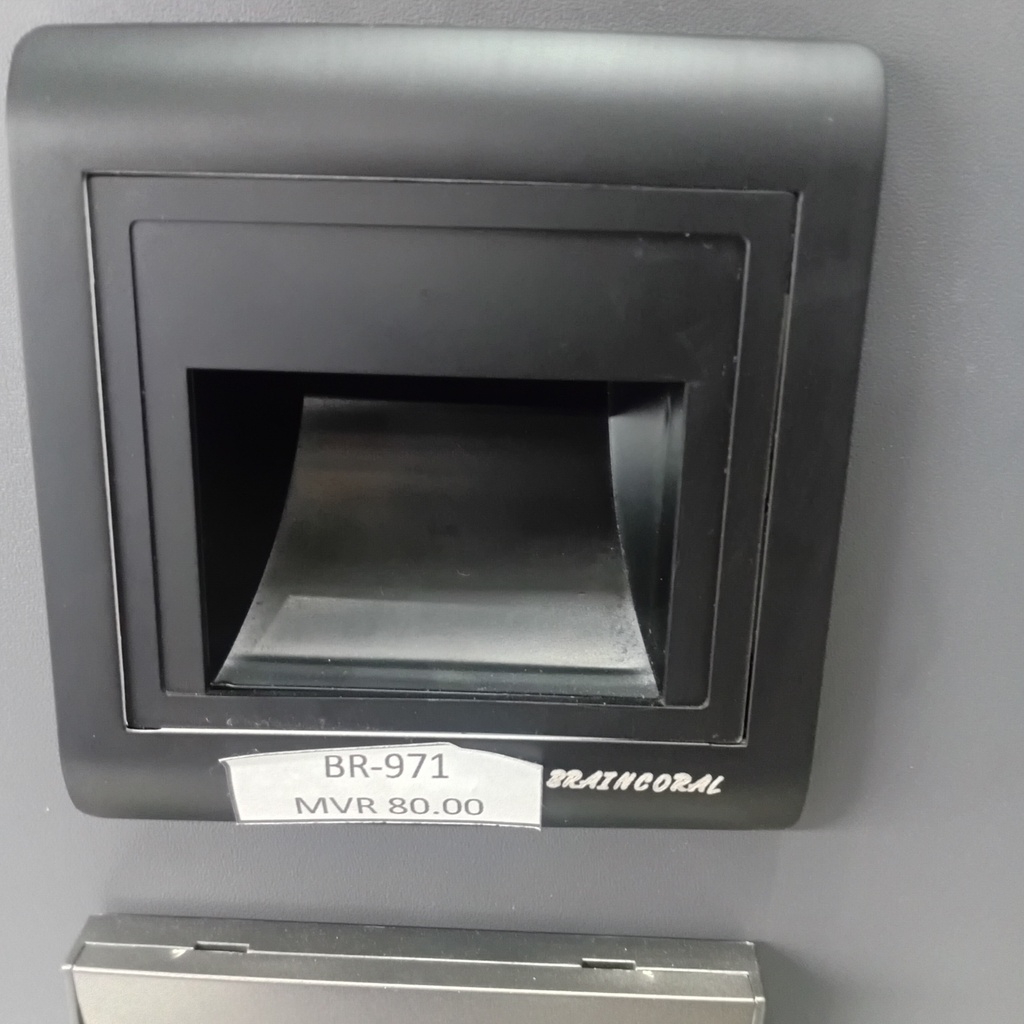 Foot Light - No Sensor, AC220V/50HZ,  Power 0.8W, Black MRT203-M20 86X89X22mm 8RMB