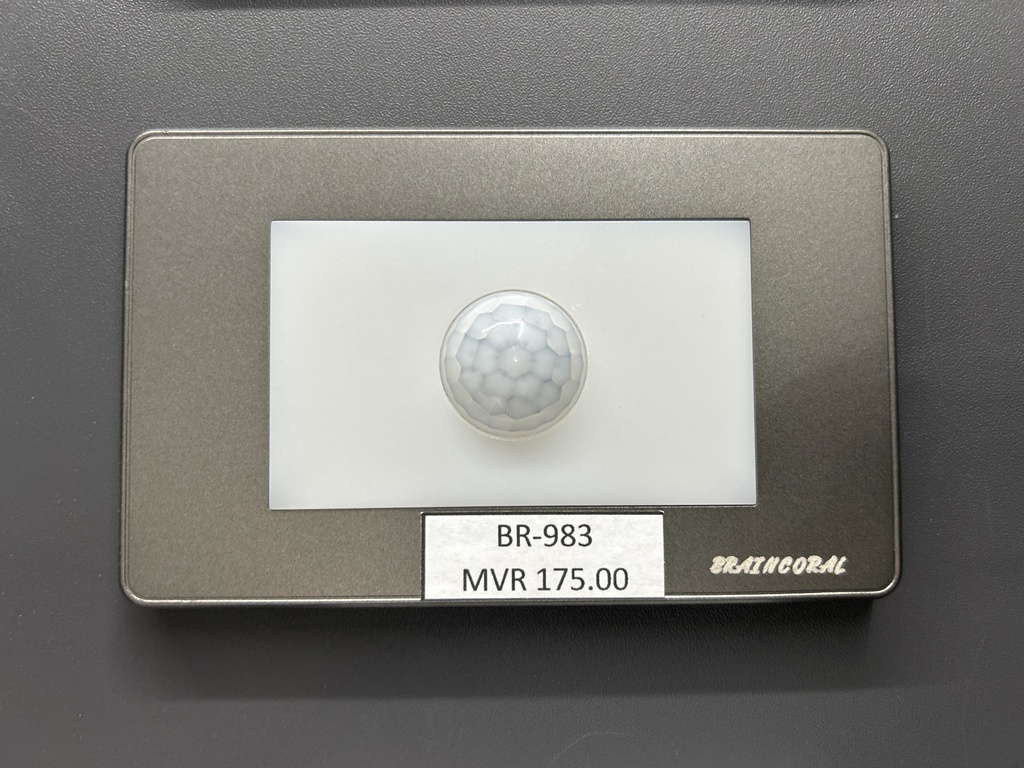 Foot Light - With Sensor, AC220V/50HZ,  Power 0.8W, Grey  MRT203-118G, 118X72mm 21RMB  sensor Tempered  glass