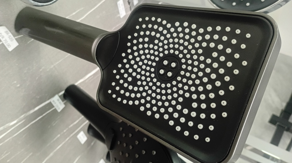 Hand shower, ZD3280B, matt black, gun- grey+bla