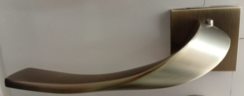 Door Lock - Dull Gold - Colado (Squre)