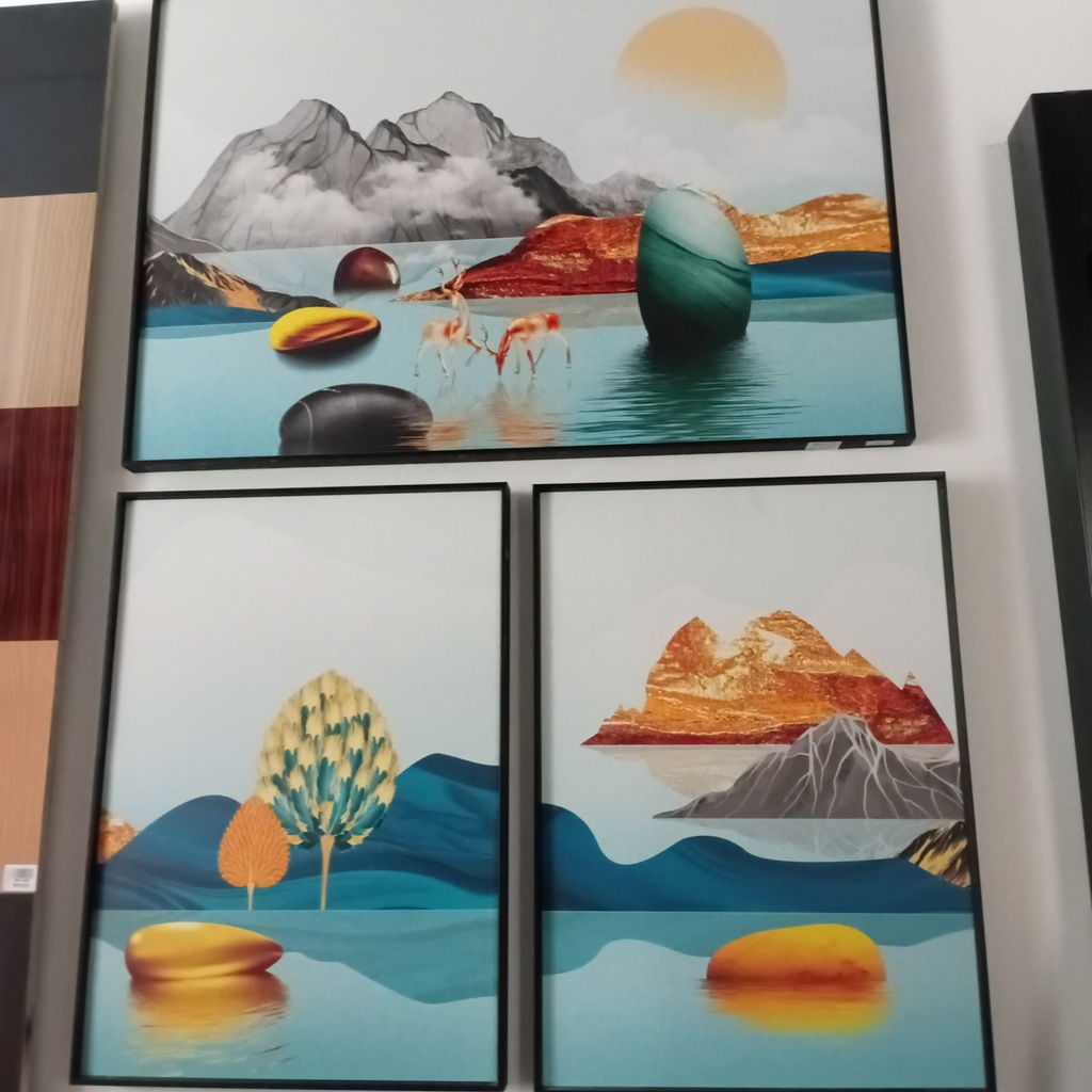 Painting Canvas - Aluminum Frame, AK-4044 50*70 + 100*70 + 50*70