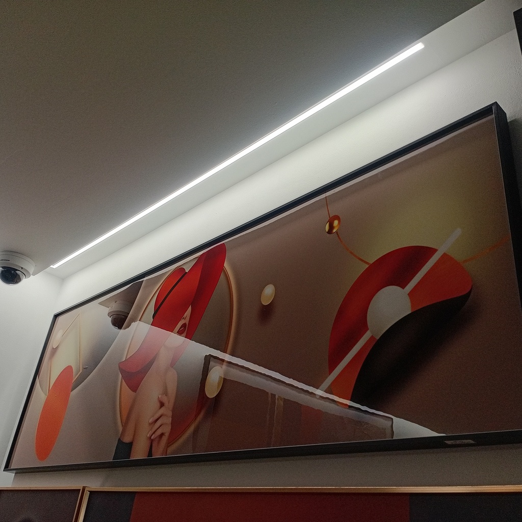 Painting Canvas - Aluminum Frame + Glass Surface, PRO-3408 150*50