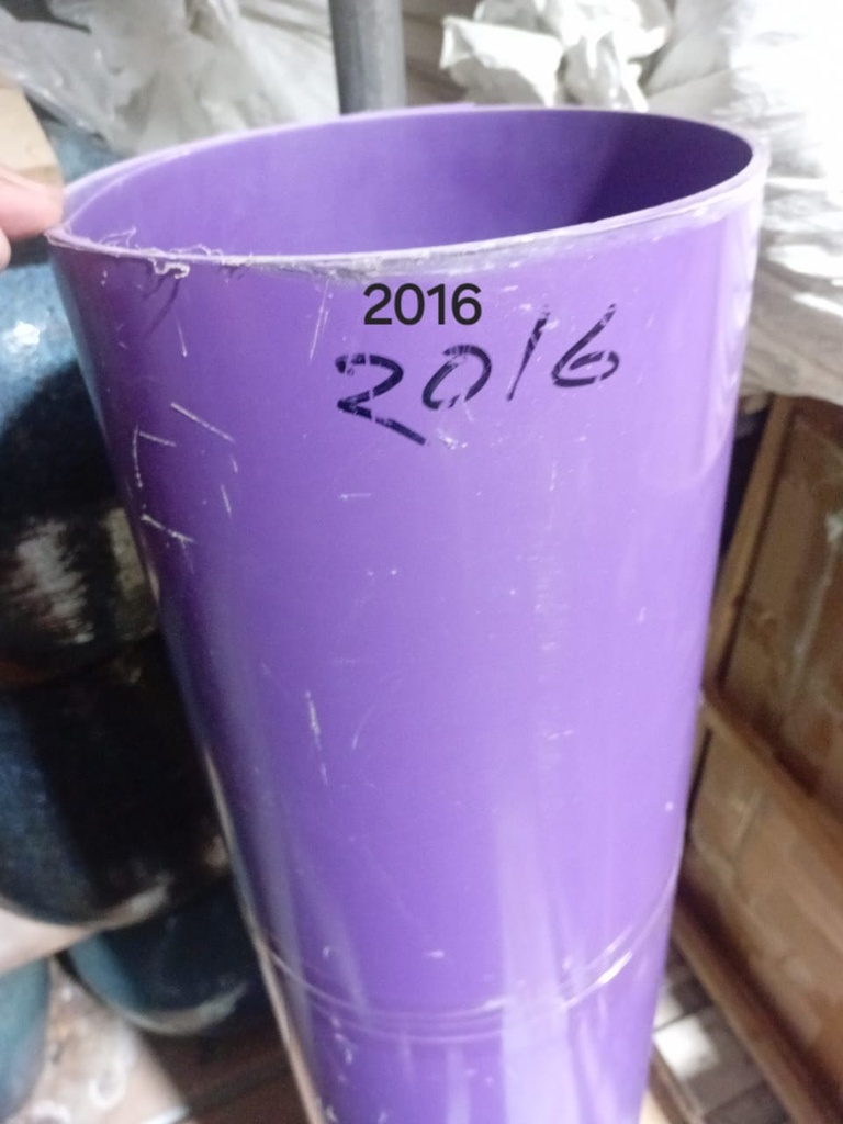 PVC GLOSS MATT PURPLE COLOR BOX CODE:2016