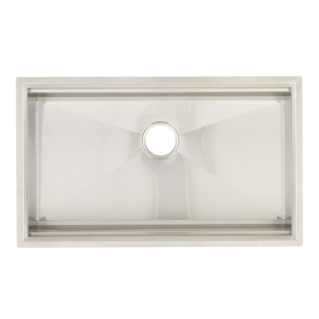 Kitchen Sink 47700301BN# Brush Nickel, 740 X 439 X 213 X 1.2S