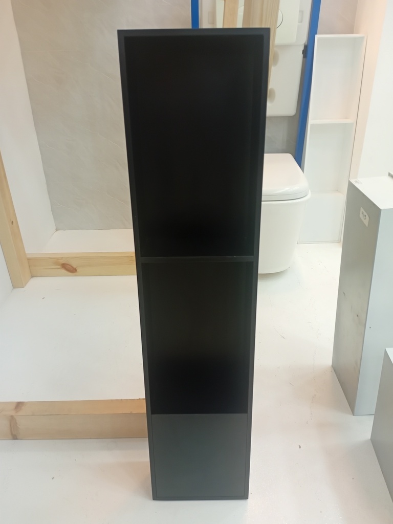 Shower Niche with Shelf 20x90cm - Matt Black - 8364-2MB