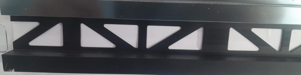 Tile trim Matt Black TYA372