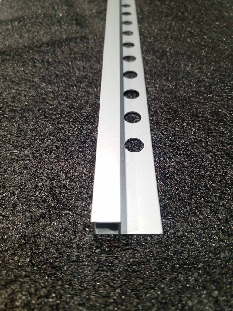 Tile trim Matt silver TYA147