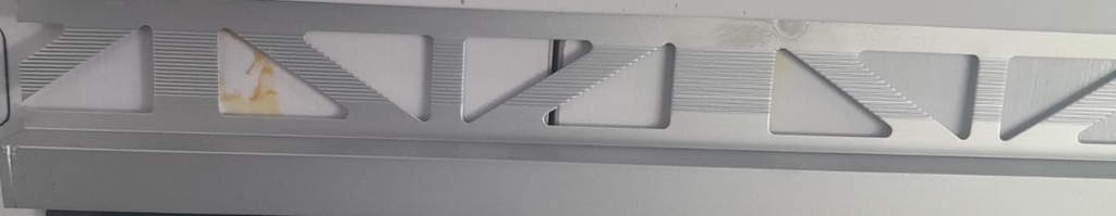 Tile trim Matt silver TYA372