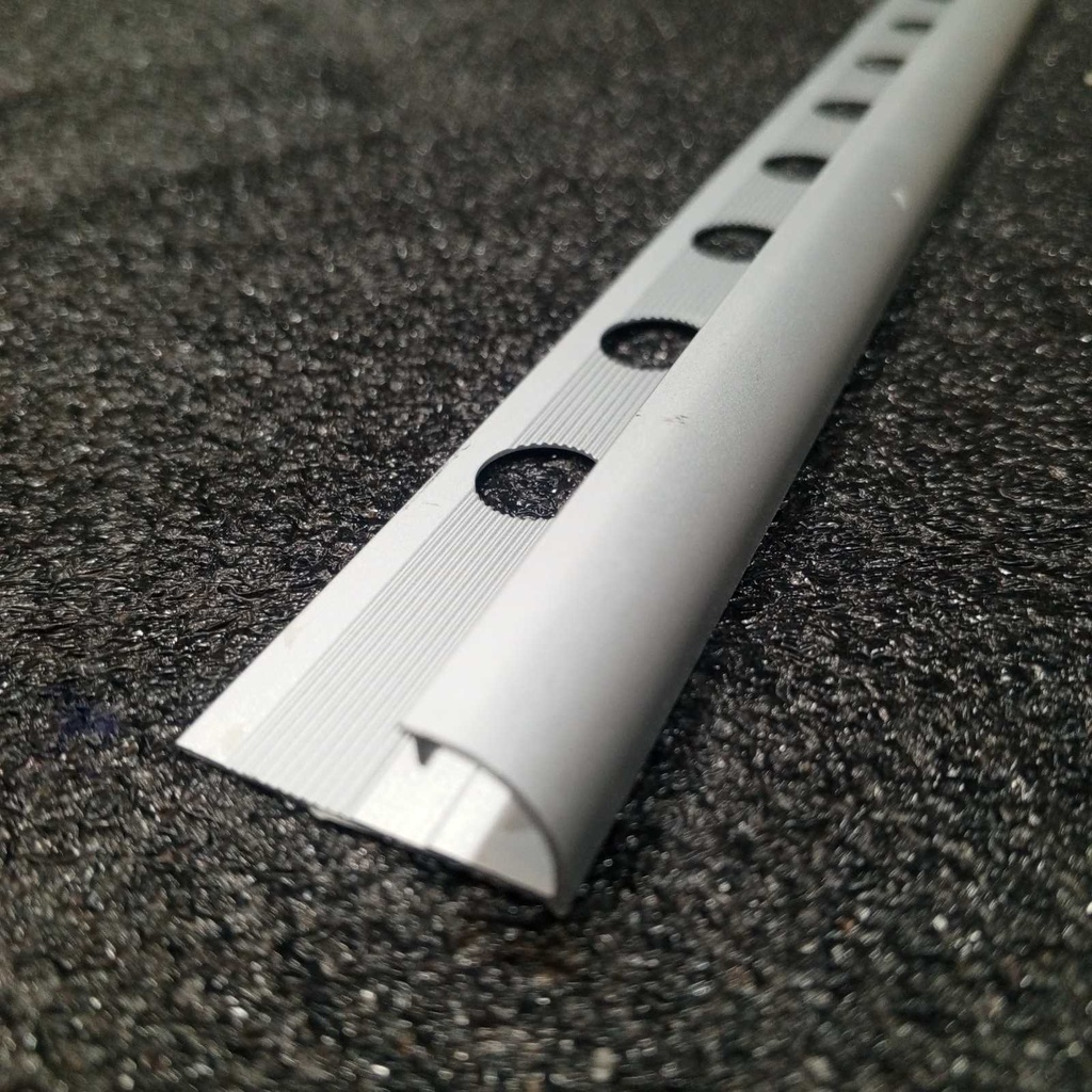 Tile trim Matt silver TYA390