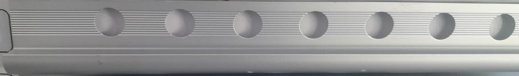 Tile trim Matt silver TYA390