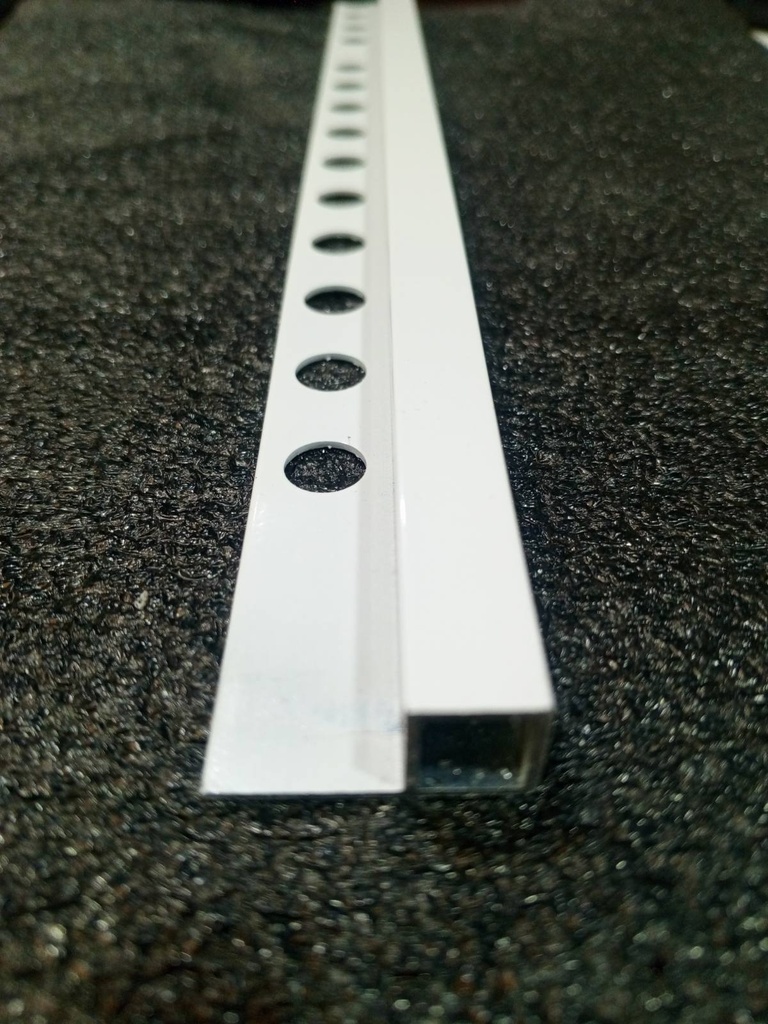 Tile trim Powder  coating white TYA147