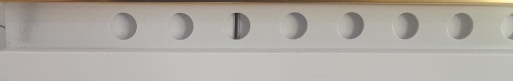Tile trim Powder  coating white TYA147