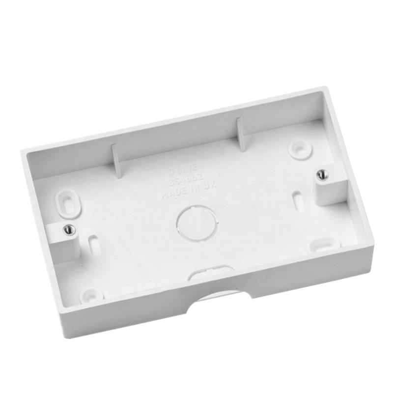 Pvc Mounting Box - Double 3-6