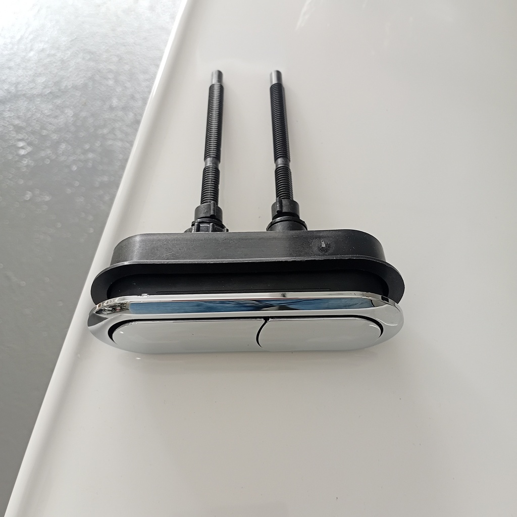 Toilet 6044# Pressing button - OVAL