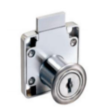 Drawer Lock, A-01# Zinc Alloy, Chrome