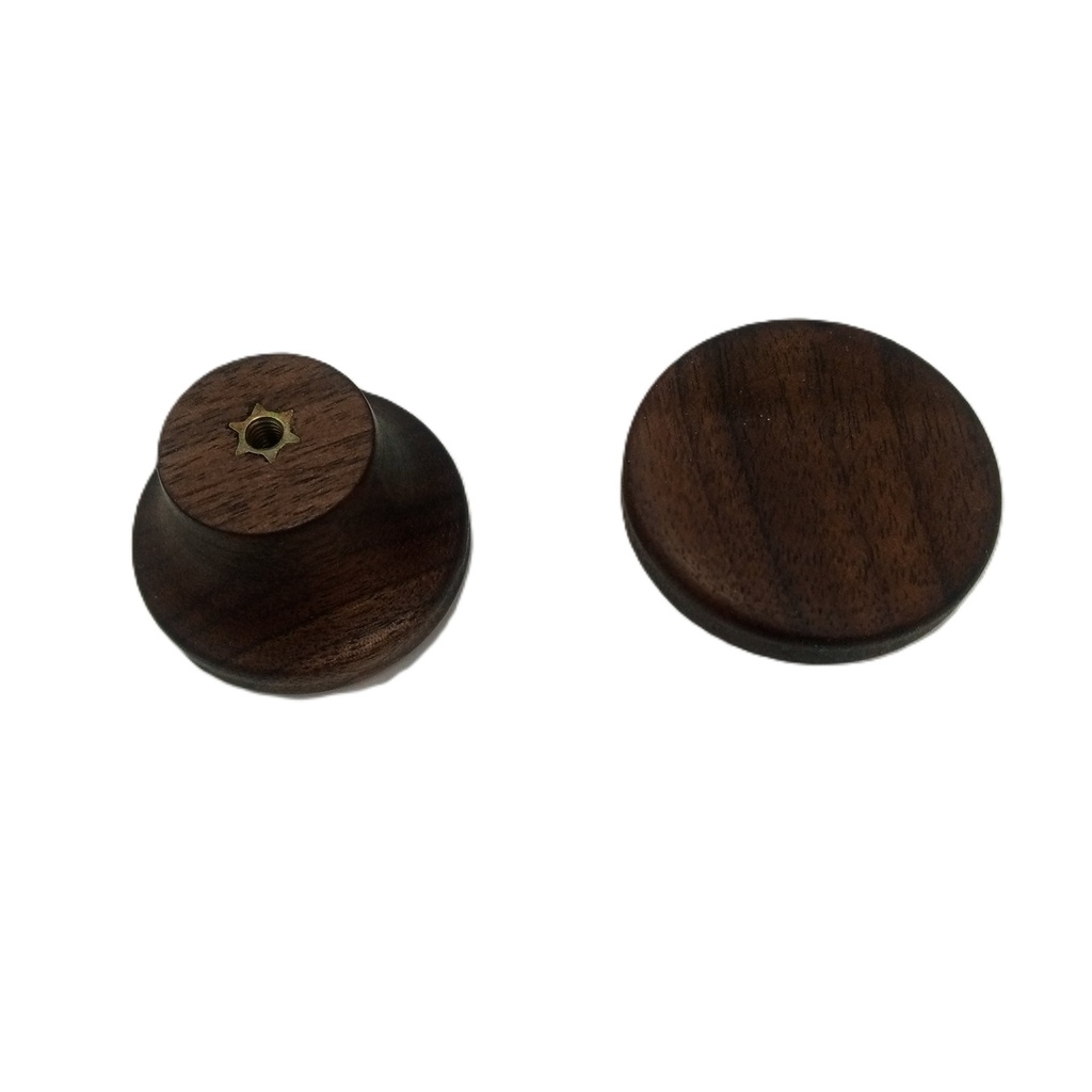 Cabinet Knob A-87# Dark Wooden Brown 5096
