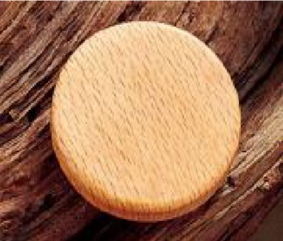 Cabinet Knob A-87# Wooden light Brown 5096
