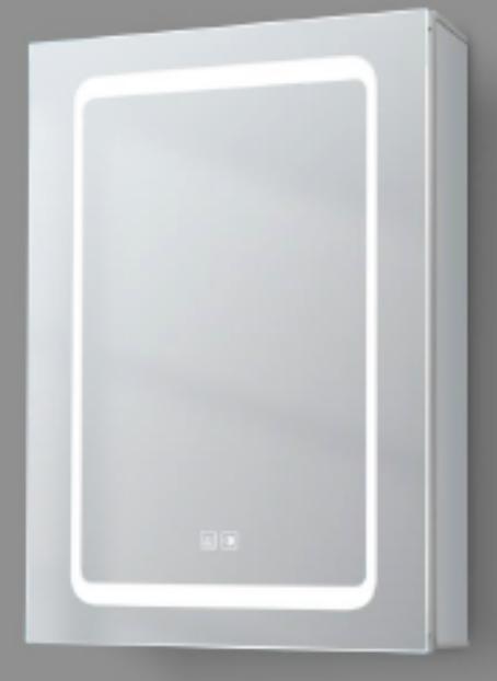 Aluminum Led Mirror Cabinet - LK-5070A W500*H700*130MM