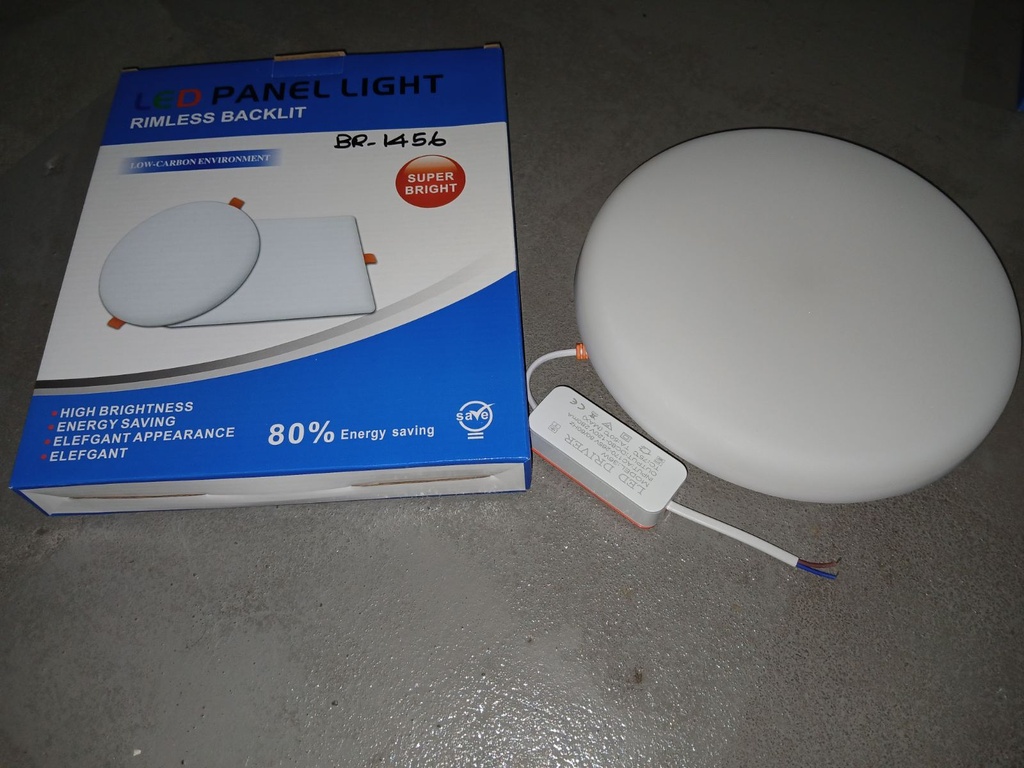 Ceiling Light - Round, Power: 36, Dia: 225mm, 165-265V, White, WSA05DAL0023
