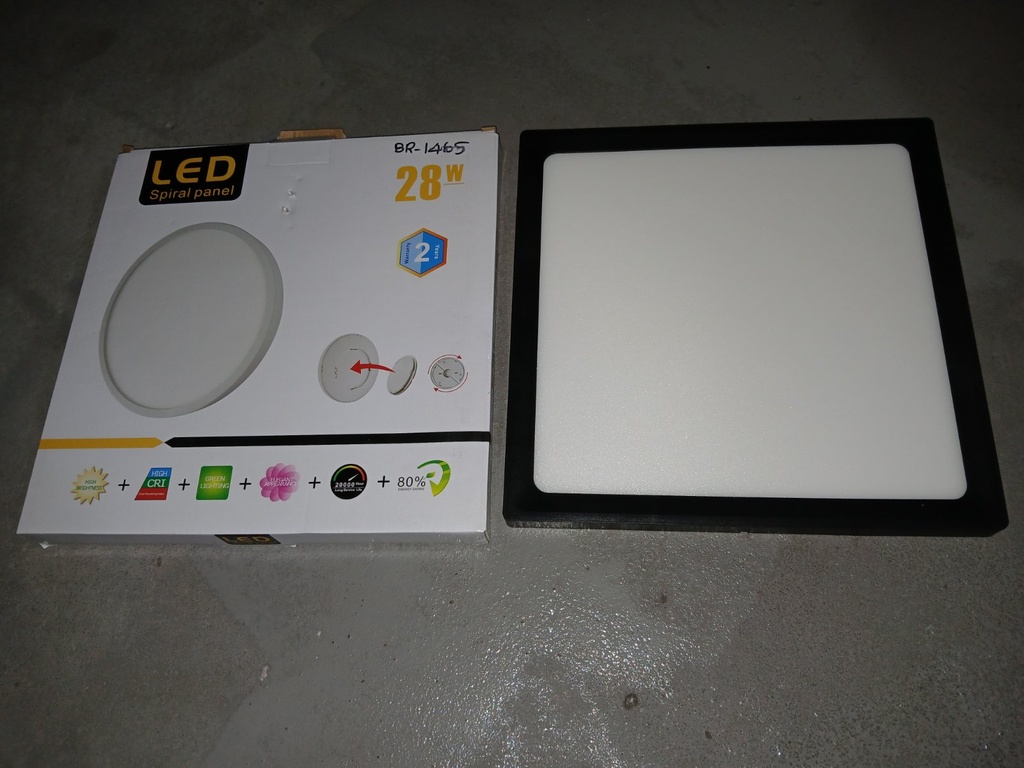 Ceiling Light - Square, 28W, 300*300, 85-265V, Warm, White, WSA05DAL0032