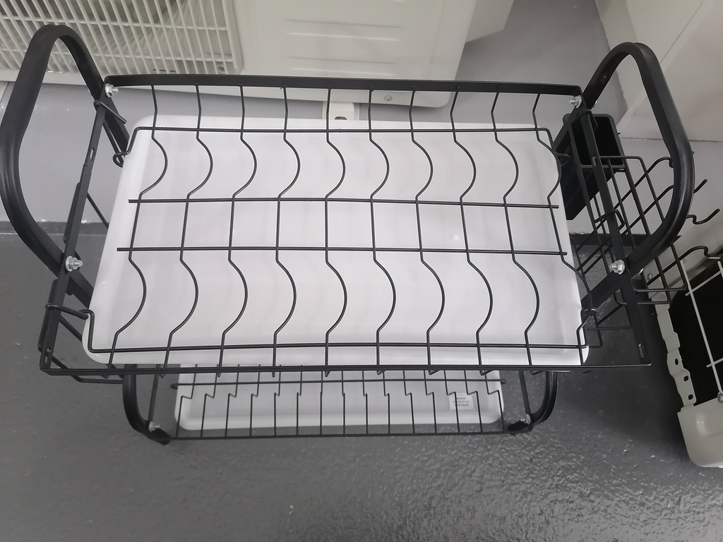 Kitchen Shelf - SS, Black, NT-834