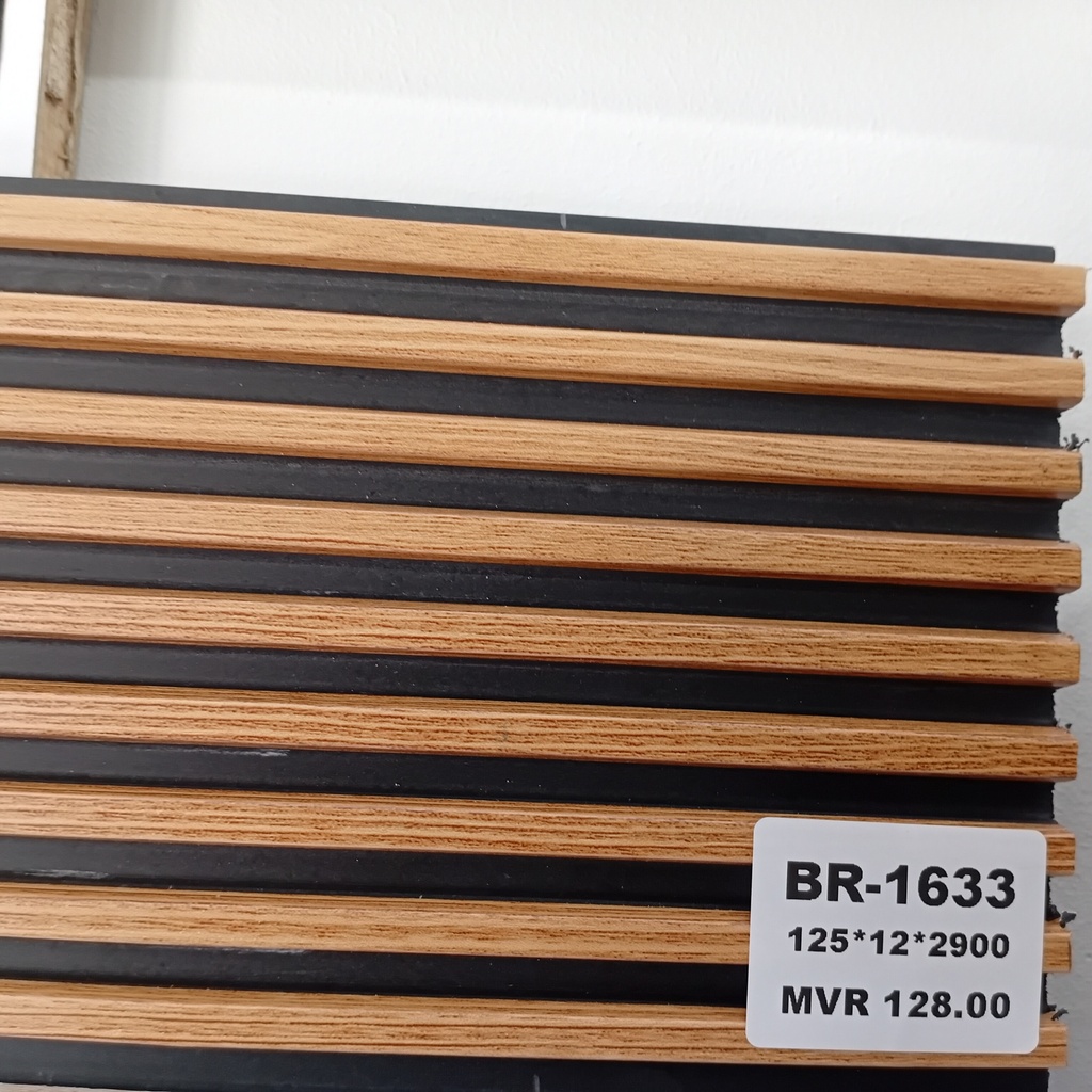 WPC Wall Panel, CTWPC-12512, Black Core (Fresh Raw Material) - 125*12*2900 - WT040