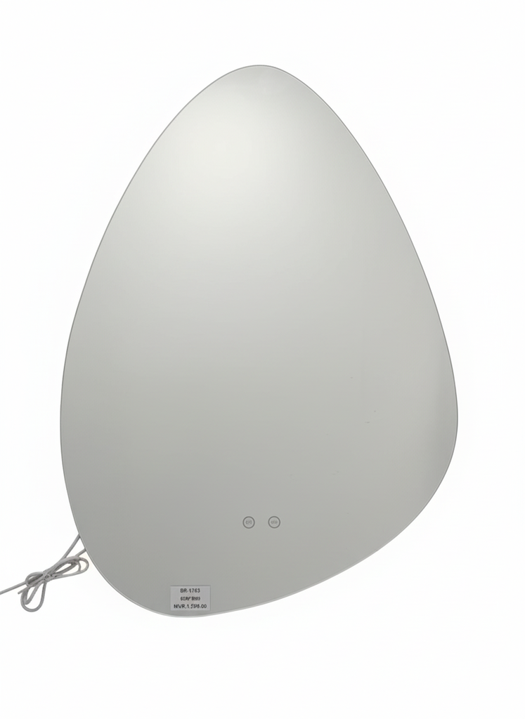 Smart Mirror, 00E22, 600*800MM, 3 Color Light Demist Function, Touch Switch, No Frame, Water proof