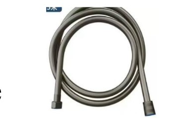 Shower Hose 1.5m PVC Grey