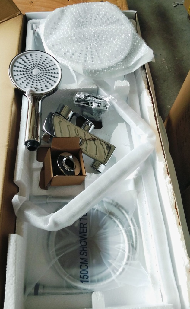 Shower Set H9013 (3-functions) Copper body, SS Pipe 1.5m ABS Hand & Headshower