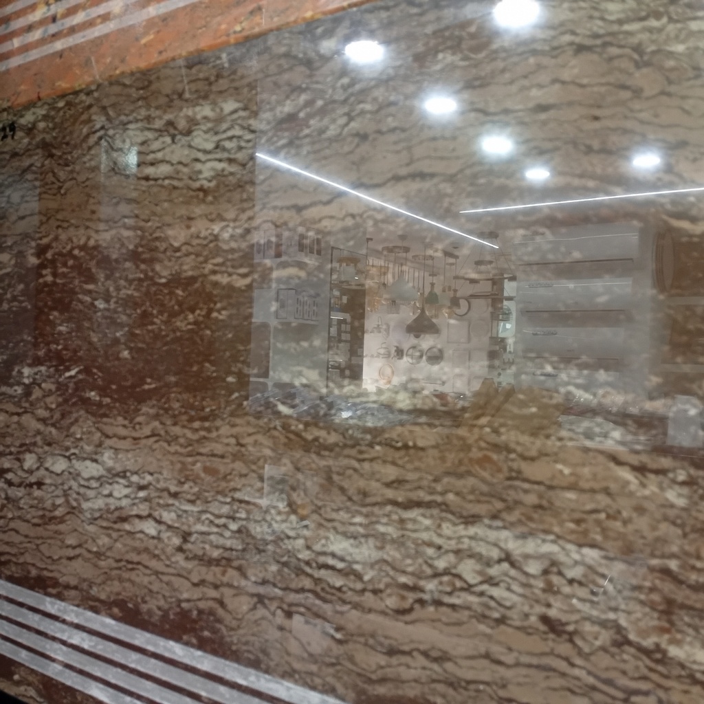 Stair Tiles Dark Brown Color 600*400MM