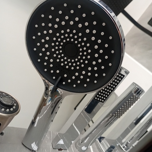 [BR-839] ABS hand shower 3-function - 82811 - Chrome