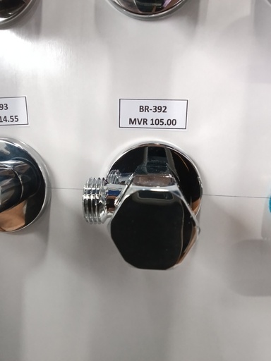 [BR-392] 46000301CH#, angle valve, Chrome, Brass main body, zinc handle
SS 304 flange cup