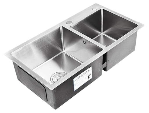 [BR-511] Double Sink  - VIGA 47700803BN
820X450X210X1.0S
