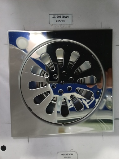 [BR-502] Floor Drain  - VIGA 47031503XX
Size: 150X150X77X1mm
Outlet size:Ø66mm