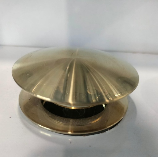 [BR-58] KRAUS Pop-Up Drain w Overflow, Bathroom Sink, Chrome, Nickel