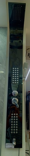 [SH-005] POLE SHOWER PANEL ALUMINIUM BLACK PLATE SH-005
Box Code: L01B